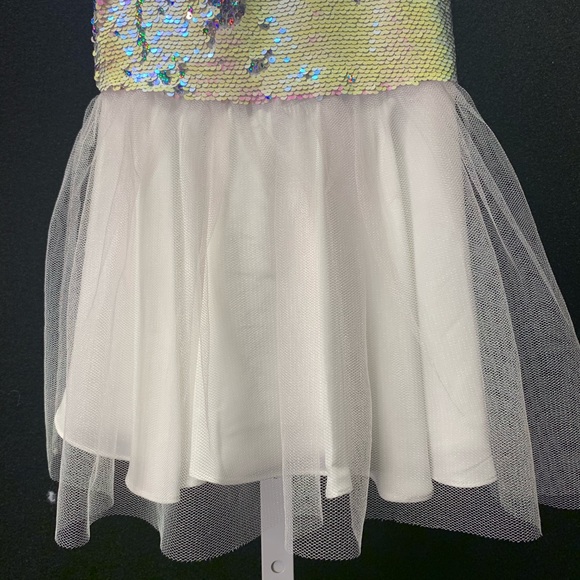 GB Girls Reversible-Sequin/Tulle Fit-And-Flare - Picture 5 of 10